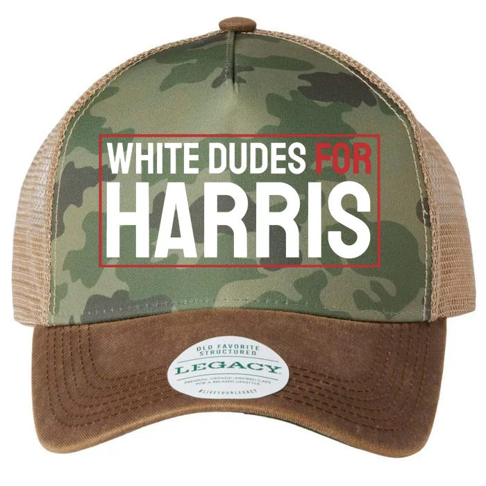 White Dudes For Harris Legacy Tie Dye Trucker Hat