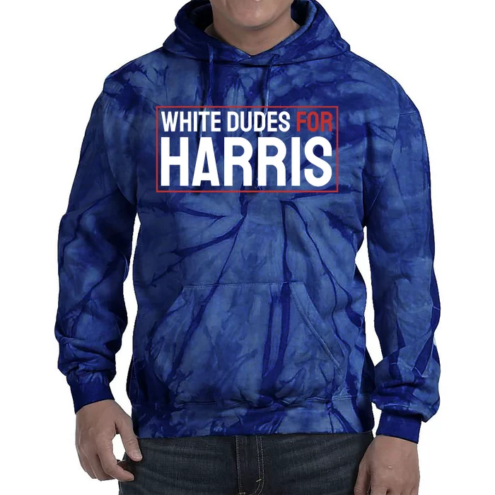 White Dudes For Harris Tie Dye Hoodie