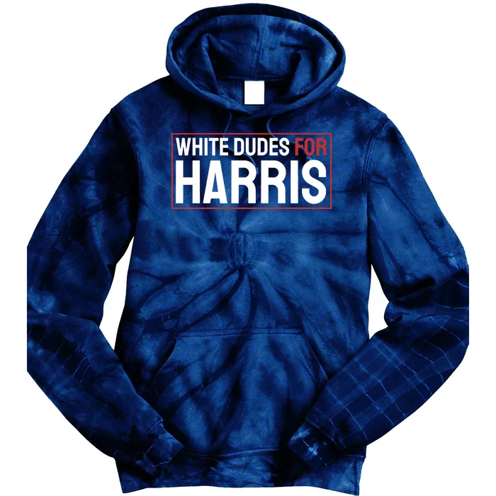 White Dudes For Harris Tie Dye Hoodie