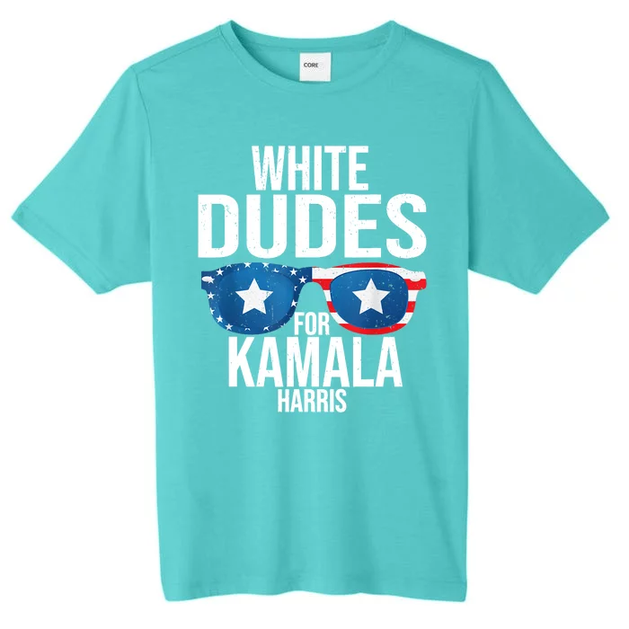 White Dude For Kamala Harris 2024 President Election ChromaSoft Performance T-Shirt