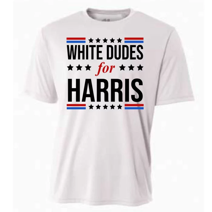 White Dudes For Kamala Harris Election Cooling Performance Crew T-Shirt