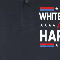 White Dudes For Kamala Harris President Election 2024 Softstyle Adult Sport Polo