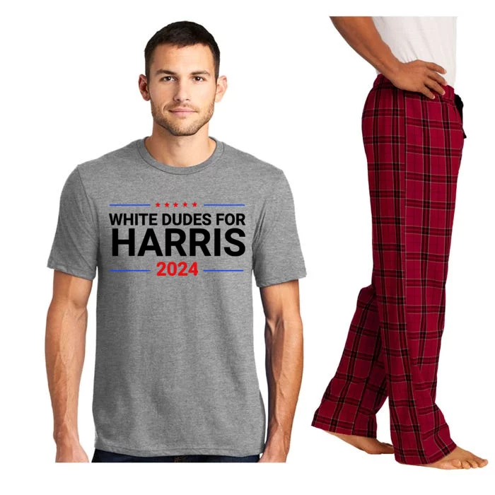 White Dudes For Harris 2024 Pajama Set