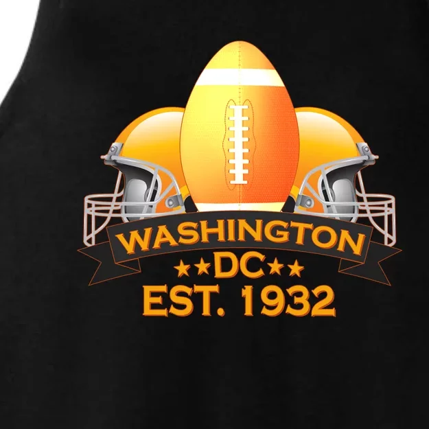 Washington DC Football EST 1932 Ladies Tri-Blend Wicking Tank