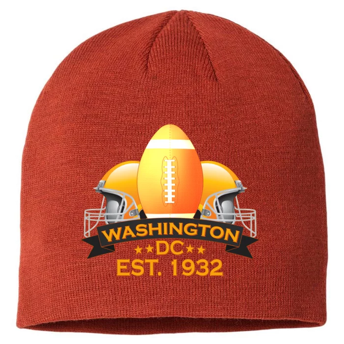 Washington DC Football EST 1932 8 1/2in Sustainable Knit Beanie