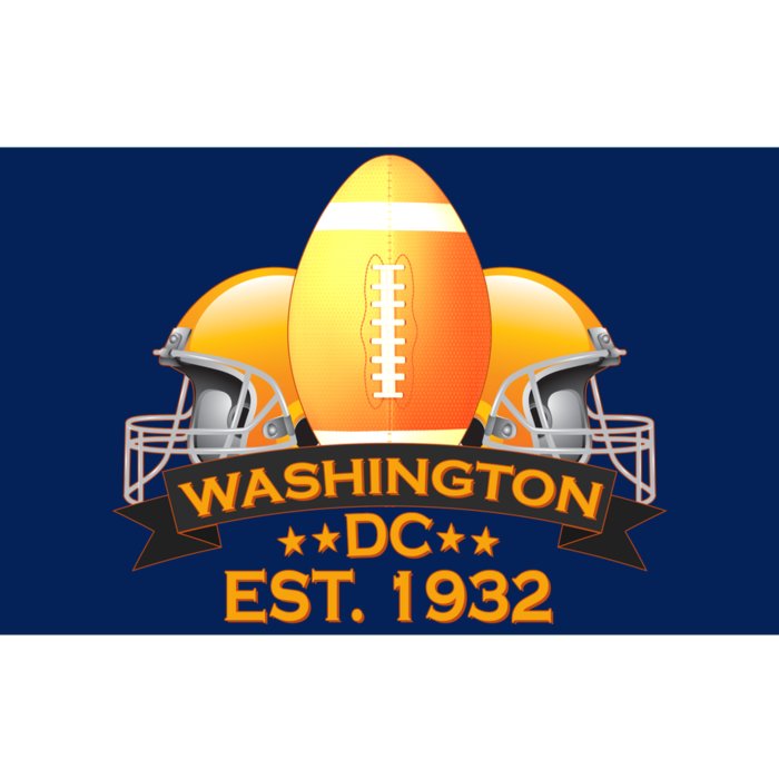 Washington DC Football EST 1932 Bumper Sticker