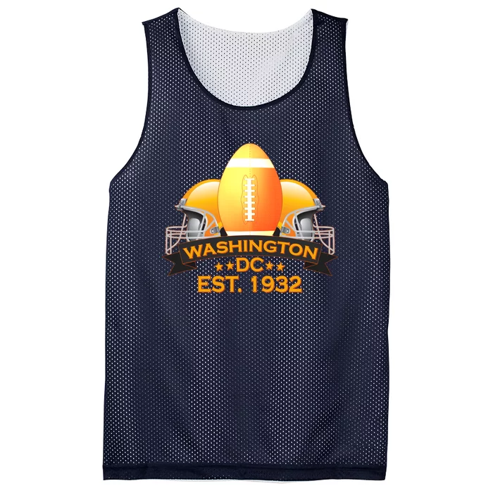 Washington DC Football EST 1932 Mesh Reversible Basketball Jersey Tank