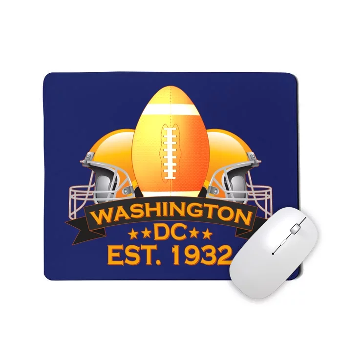 Washington DC Football EST 1932 Mousepad