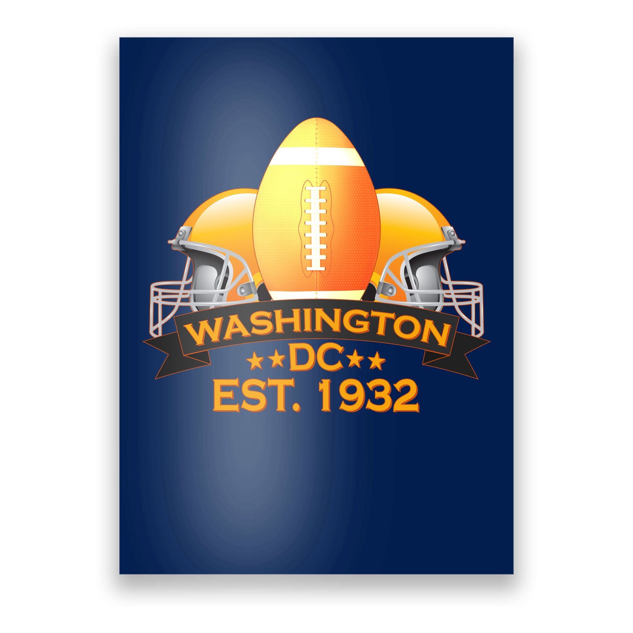 Washington dc football team est.1932 Poster for Sale by GoodyLeo