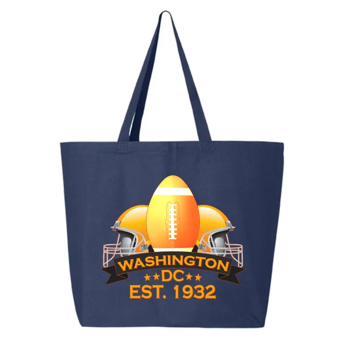 Washington DC Football EST 1932 25L Jumbo Tote