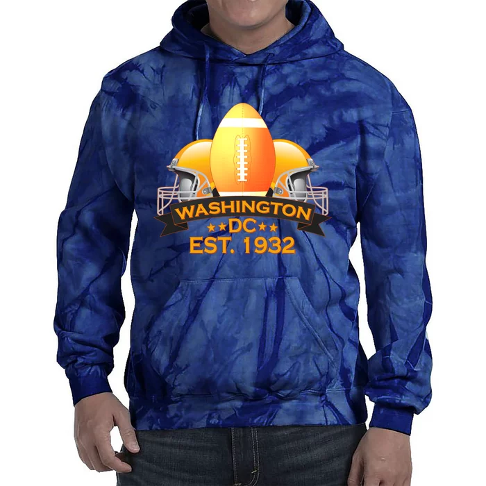 Washington DC Football EST 1932 Tie Dye Hoodie