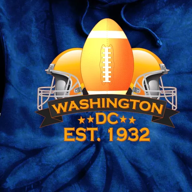 Washington DC Football EST 1932 Tie Dye Hoodie