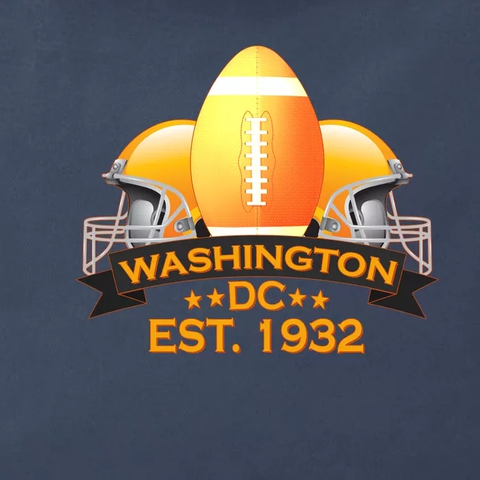 Washington DC Football EST 1932 Zip Tote Bag