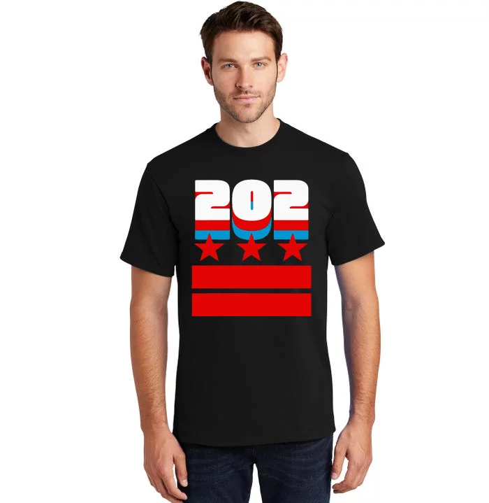 Washington Dc Flag Tall T-Shirt