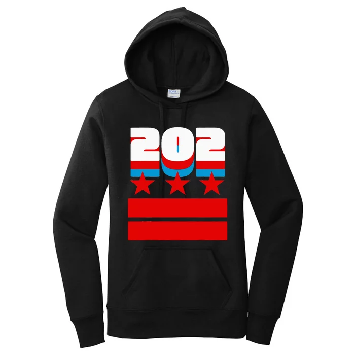 Washington Dc Flag Women's Pullover Hoodie