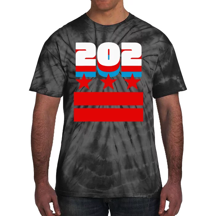 Washington Dc Flag Tie-Dye T-Shirt