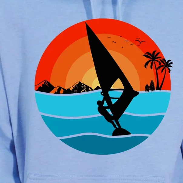 Windsurfing Designs For Windsurfer Unisex Surf Hoodie