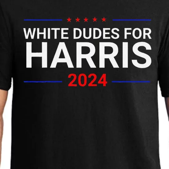 White Dudes For Harris Pajama Set