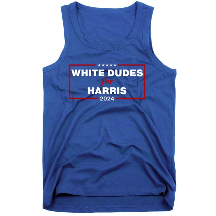 White Dudes For Harris 2024 Tank Top