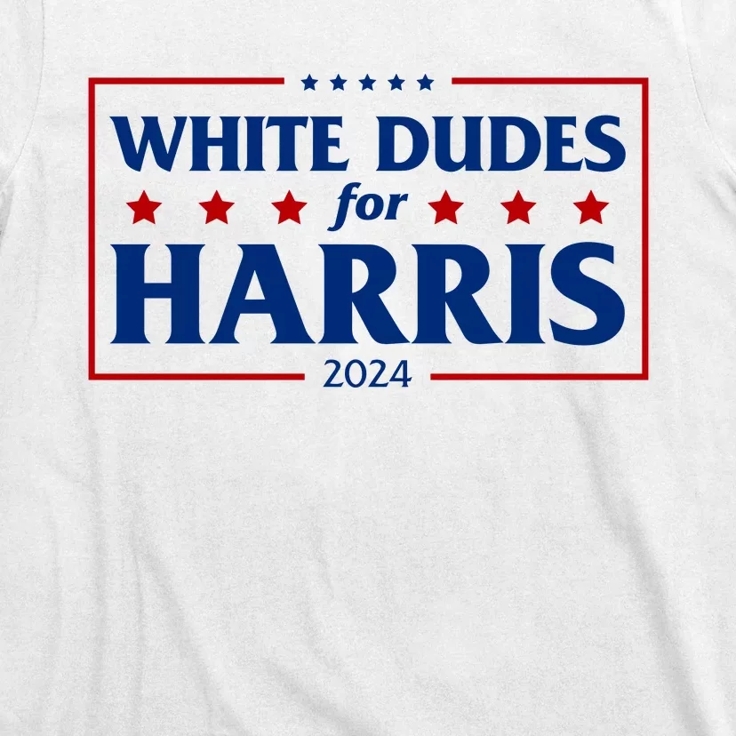 White Dudes For Harris 2024 T-Shirt