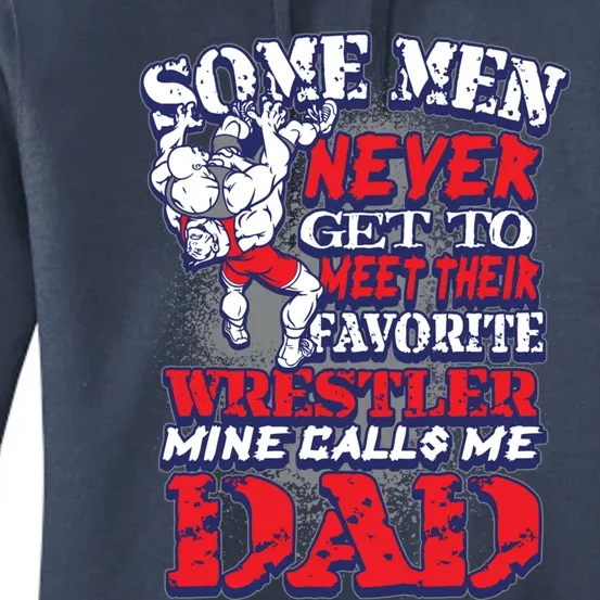 Wrestling Dad Gift Gift Coach Gift Women's Pullover Hoodie