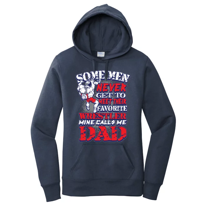 Wrestling Dad Gift Gift Coach Gift Women's Pullover Hoodie