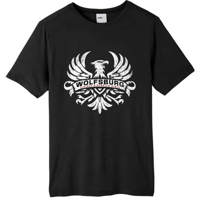 Wolfsburg Deutschland Germany Vintage Aircooled Rides Eagle ChromaSoft Performance T-Shirt