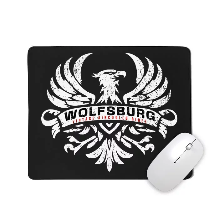 Wolfsburg Deutschland Germany Vintage Aircooled Rides Eagle Mousepad