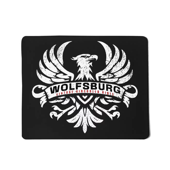 Wolfsburg Deutschland Germany Vintage Aircooled Rides Eagle Mousepad