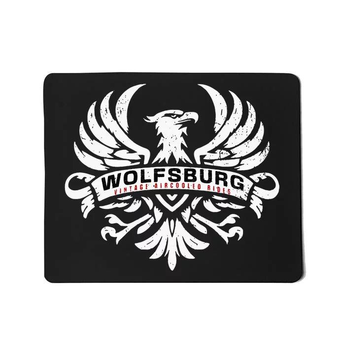 Wolfsburg Deutschland Germany Vintage AirCooled Rides Eagle Mousepad