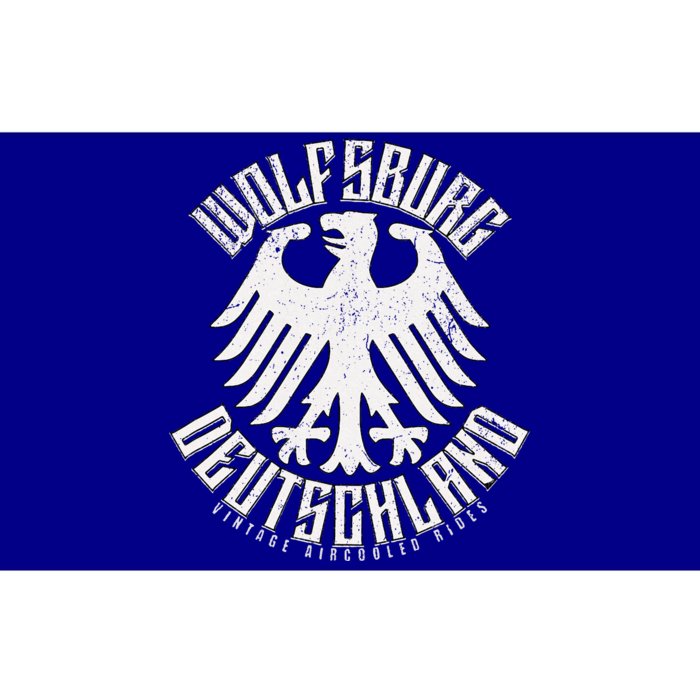 Wolfsburg Deutschland Germany Vintage AirCooled Rides Bumper Sticker