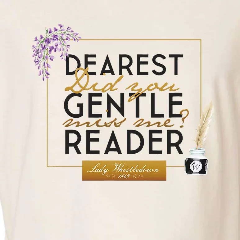 Whistledown Dearest Gentle Reader Garment-Dyed Women's Muscle Tee