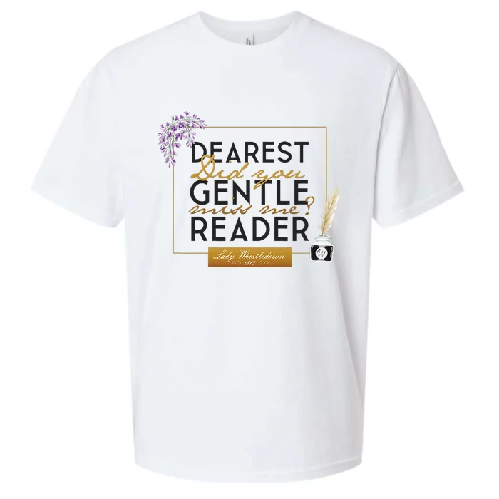 Whistledown Dearest Gentle Reader Sueded Cloud Jersey T-Shirt