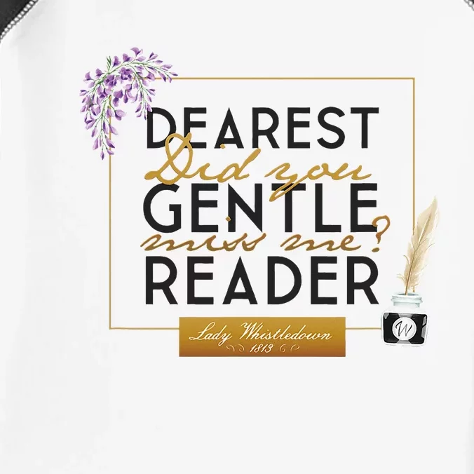 Whistledown Dearest Gentle Reader Infant Baby Jersey Bodysuit