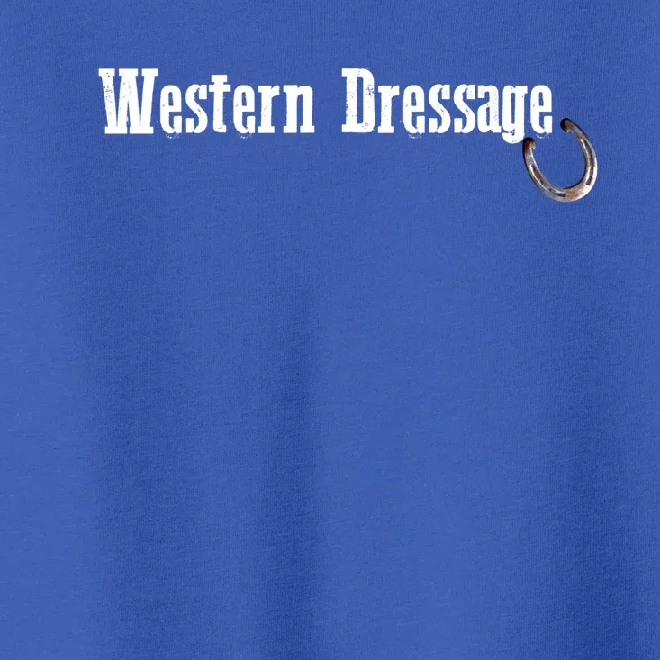 Western Dressage Horseback Riding Horse Mom Birthday Gift Toddler T-Shirt