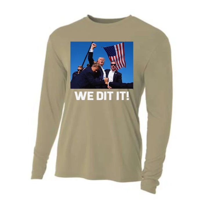 We Did It Trump 45 47 Xmas 2024 Cooling Performance Long Sleeve Crew