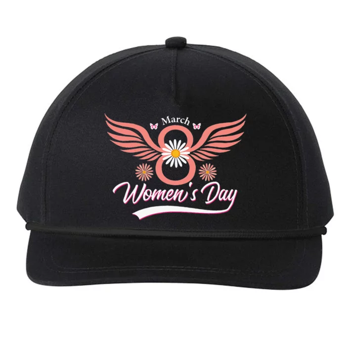 Women's Day Is Every Day 8th Of March Break The Bias Culture Funny Snapback Five-Panel Rope Hat