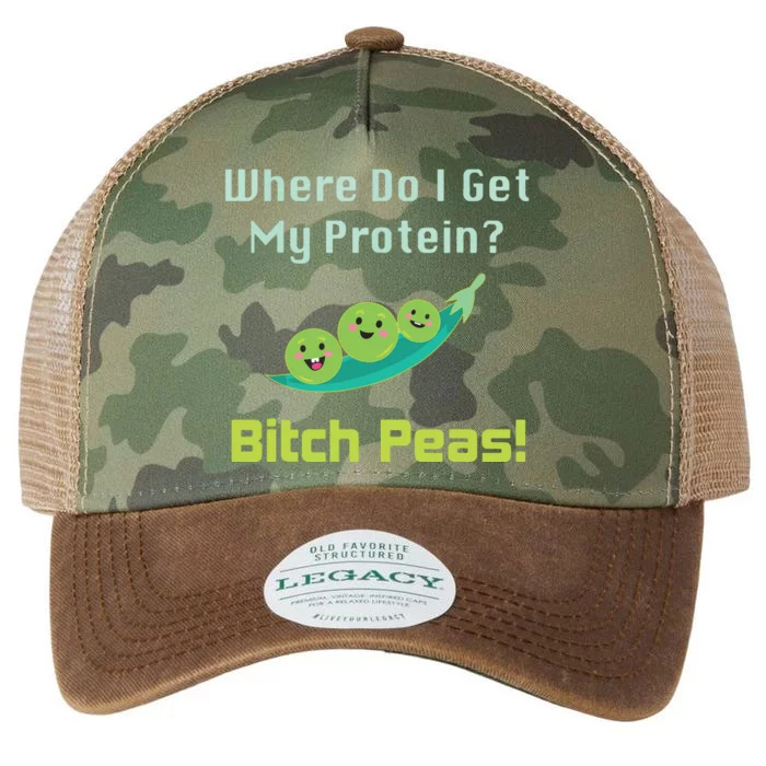 Where Do I Get My Protein B Peas Vegan Protein Gift Legacy Tie Dye Trucker Hat