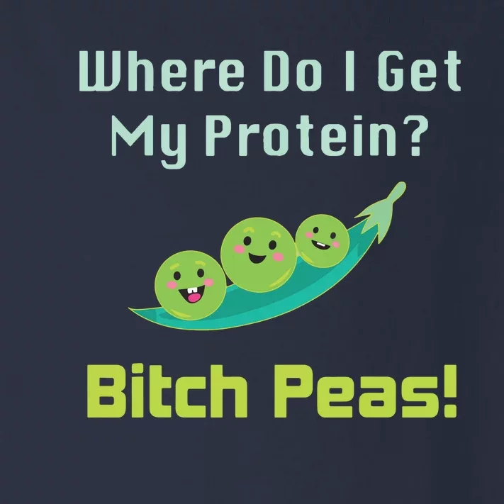 Where Do I Get My Protein B Peas Vegan Protein Gift Toddler Long Sleeve Shirt