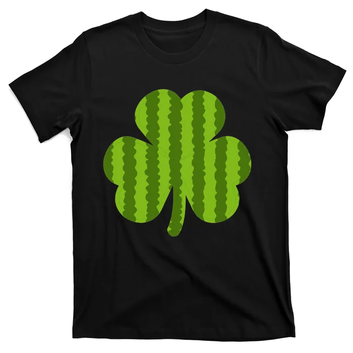 Watermelon Dad Irish Green Lucky St Patricks Day T-Shirt