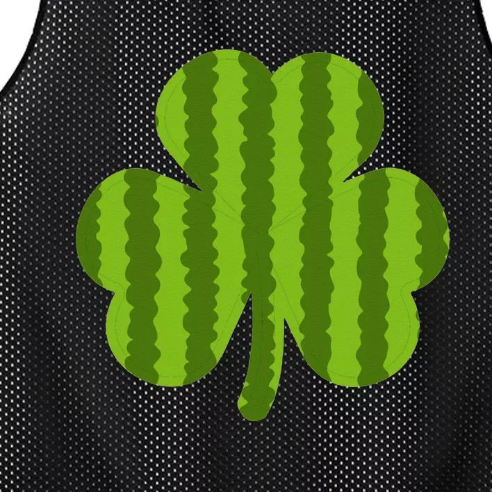 Watermelon Dad Irish Green Lucky St Patricks Day Mesh Reversible Basketball Jersey Tank