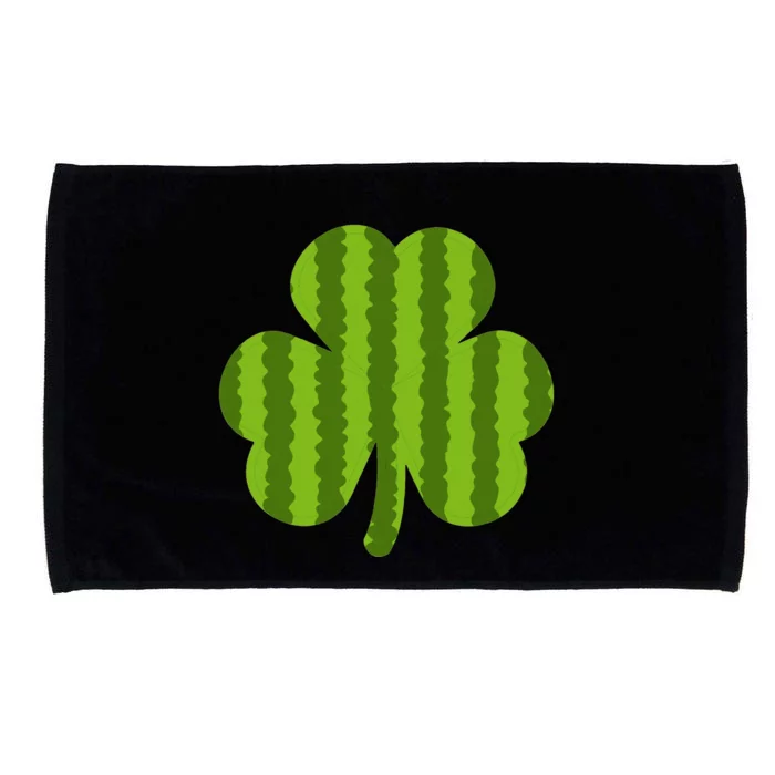 Watermelon Dad Irish Green Lucky St Patricks Day Microfiber Hand Towel