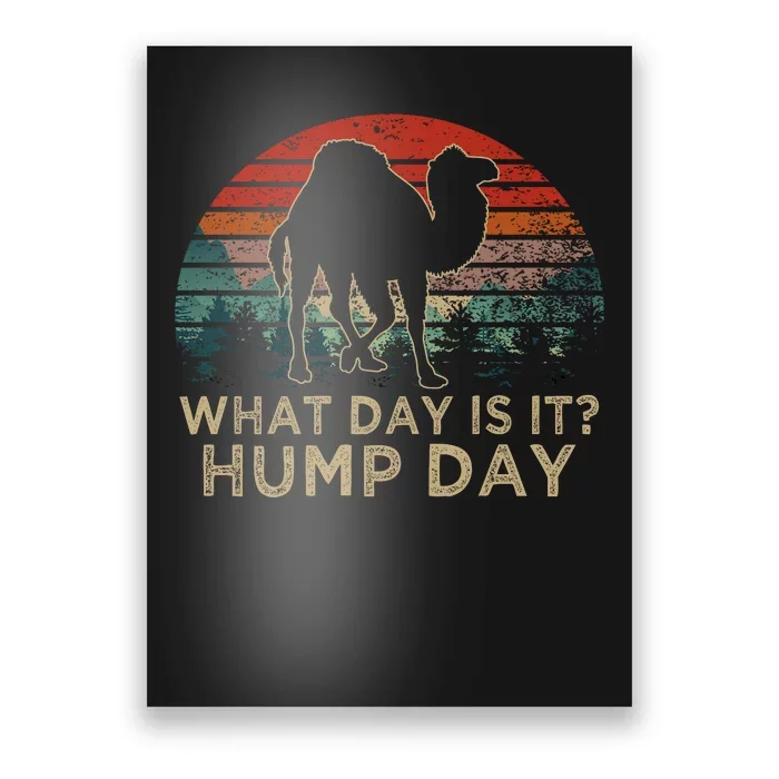 What Day Is It Hump Day Poster