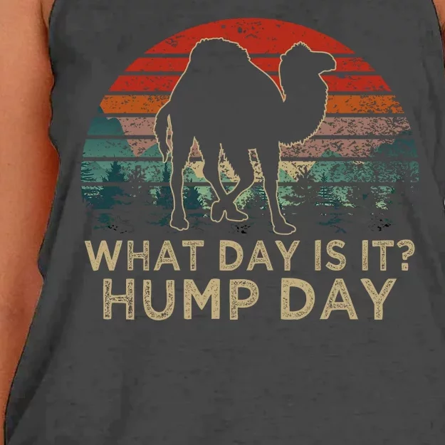 What Day Is It Hump Day Women's Knotted Racerback Tank