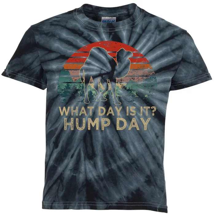 What Day Is It Hump Day Kids Tie-Dye T-Shirt