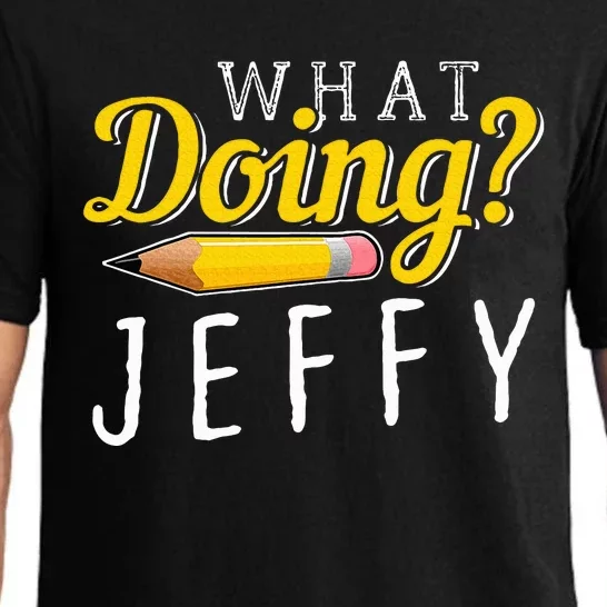 What Doing Jeffy Pajama Set