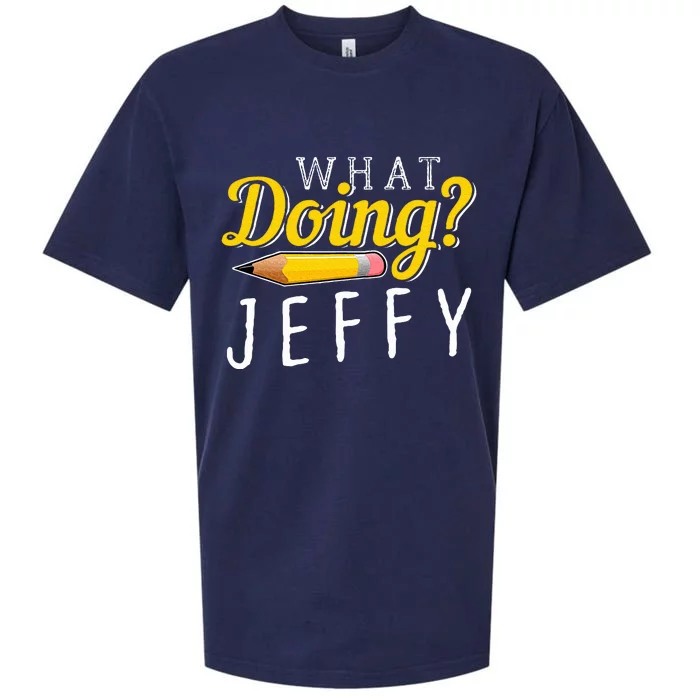 What Doing Jeffy Sueded Cloud Jersey T-Shirt