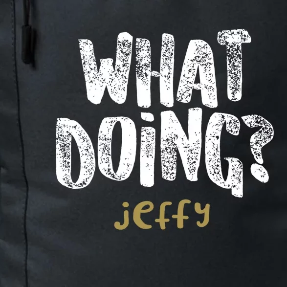 What Doing? Jeffy Funny Gift Daily Commute Backpack