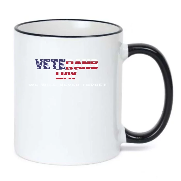 We Dont Know Them All But We Owe Them All Veterans Day Usa Cute Gift Black Color Changing Mug