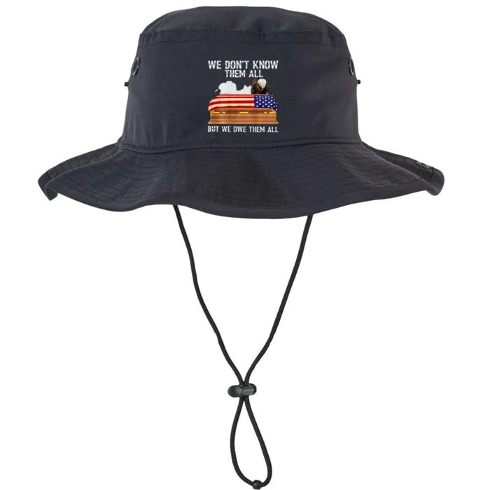 We Dont Know Them All But We Owe Them All 4th Of July Back Legacy Cool Fit Booney Bucket Hat